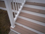 AZEK Front Porch Stairs and Vinyl Railings with Columns in St. Louis, Mo